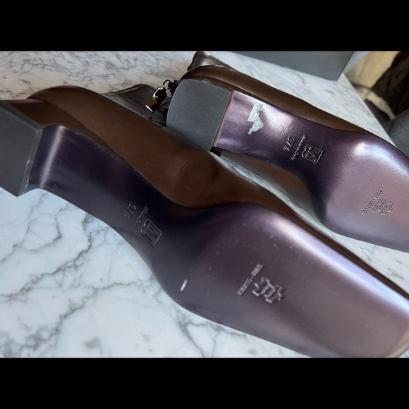 Brand New Bruno Magli Leather Ankle Boots - Picture 2 of 6